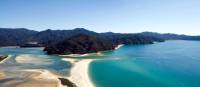 Aerial views of Awaroa Bay | Nelson Tasman Tourism