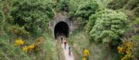 Cyclists riding along the Clutha Gold Trail | Geoff Marks