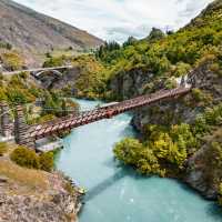 The Kawarau Suspension Bridge just outside of Queenstown | QueenstownNZ.co.nz