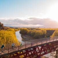 Sunset out on the Otago Rail Trail | Hayden Parsons
