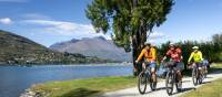 Riders cycling the Queenstown Trails throughout the South Island | Geoff Marks