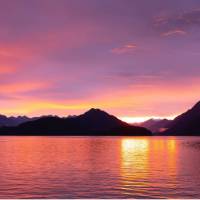 A magnificent Fiordland sunset | M Crouch