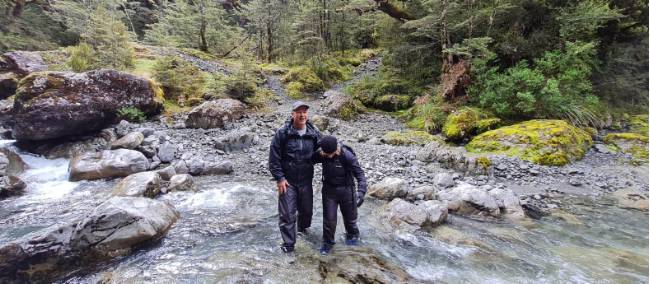 Mid river chats in Goat Pass | Adventure South NZ