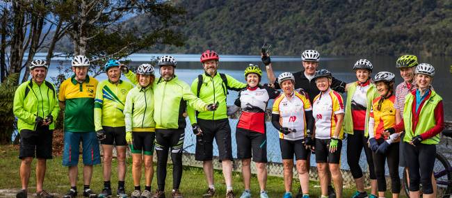 It's hard not to smile on the West Coast Wilderness Cycle Trail | Lachlan Gardiner